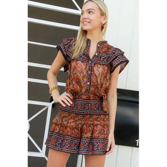 Sea New York Rosita Flutter Top - Picture 1 of 7